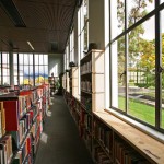 Pierce Library ribbon cutting