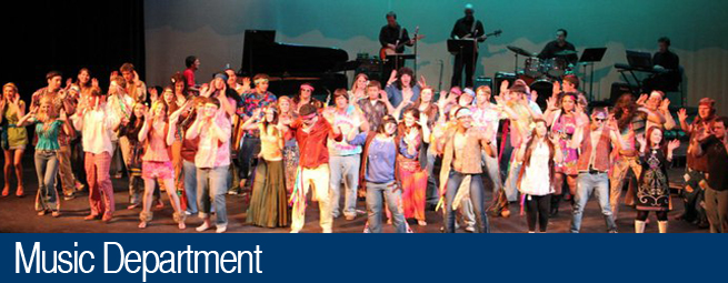 Music Department Banner