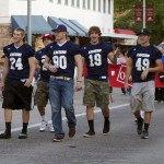 Mountaineer football players