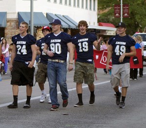 Mountaineer football players