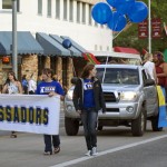 EOU Ambassadors and International Student Association members