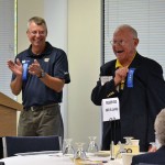 Mike Daugherty & Jim Lundy at the Alumni Reunion Breakfast