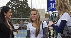 Alumni & friends at the Mountaineer Tailgate Zone