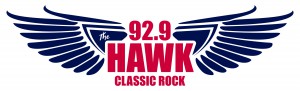 92.9 hawk logo