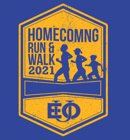 EOU Homecoming run & walk 2021 information