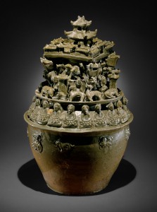 Hunping. Western Jin dynasty (265–316), Yue ware, Western Jin dynasty (265–316), Metropolitan Museum of Art, Charlotte C. and John C. Weber Collection.
