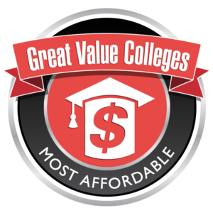 Great Value Colleges Most Affordable Badge