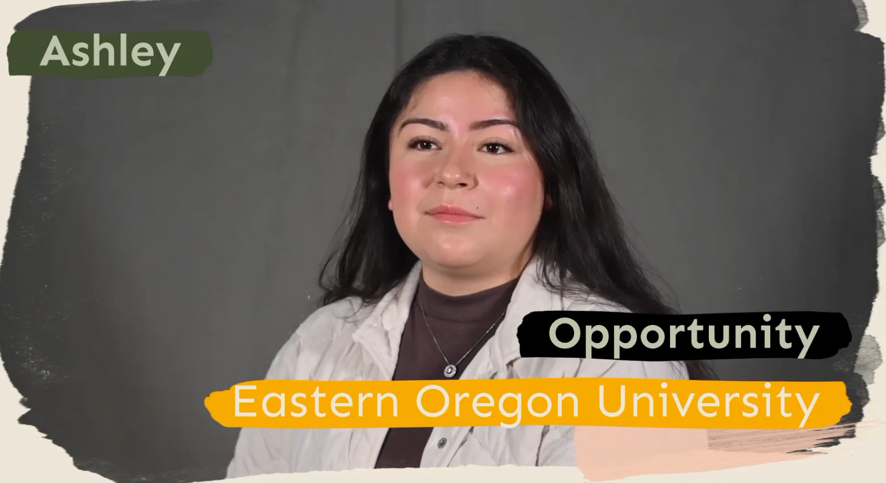Ashley Aguilera, a Senior majoring in Accounting, talks about why she chose EOU and the opportunities that she has encountered along the way.