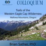 Brian Sather Trails of the Western Eagle Cap Wilderness poster