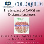 The Impact of CAPSI on Distance Learners poster
