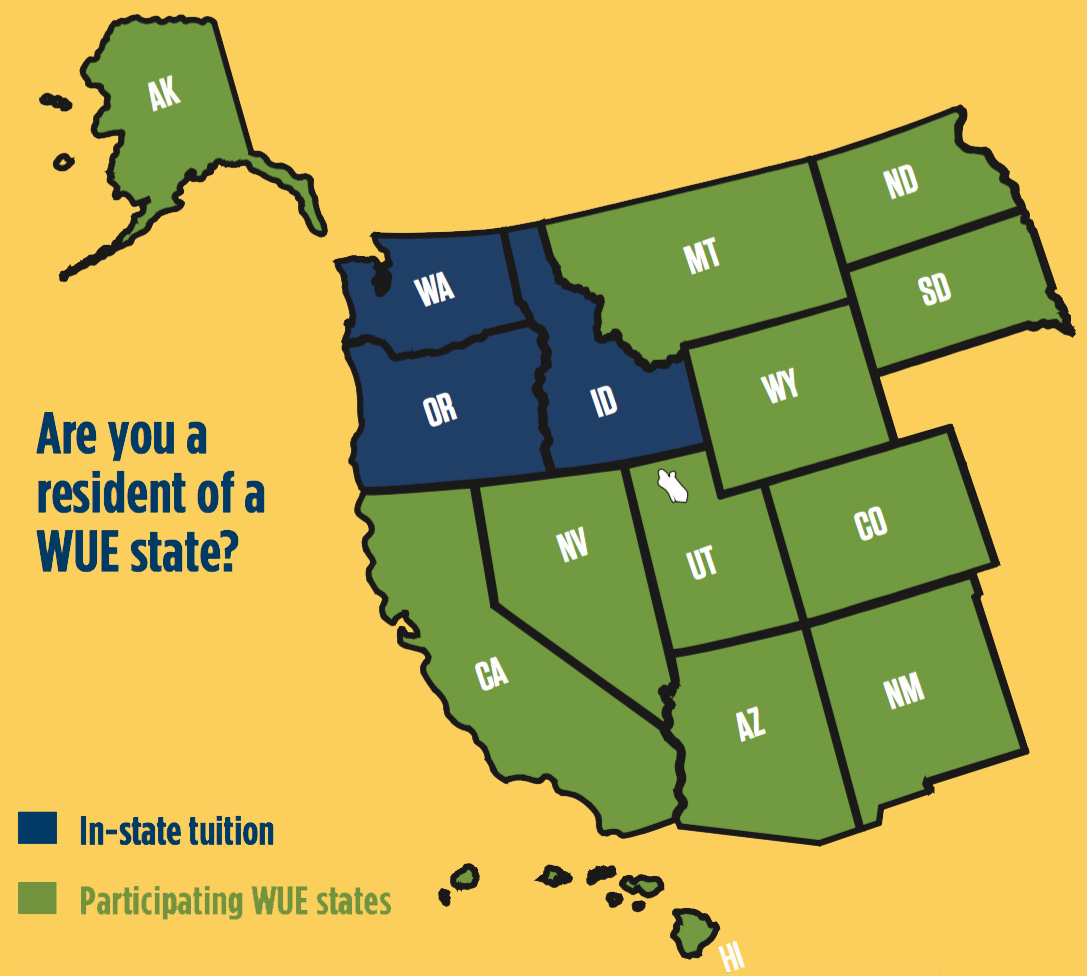 WUE map of states