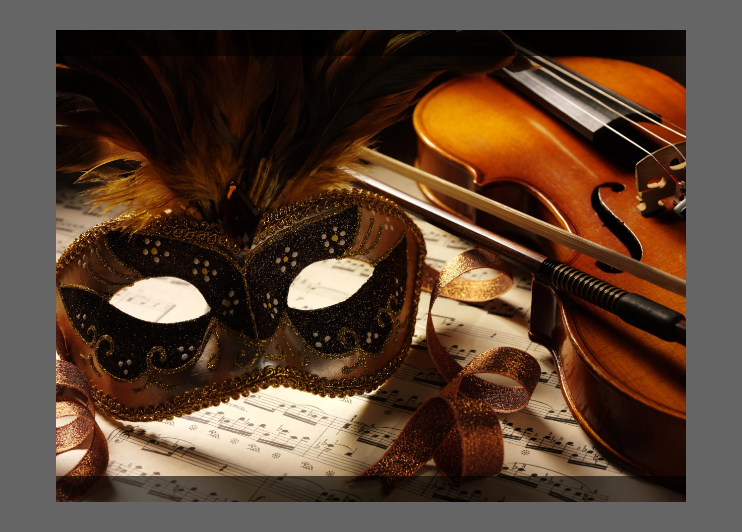 Mask and Violin