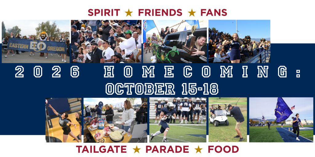 Save the date: EOU Homecoming October 15-18, 2026