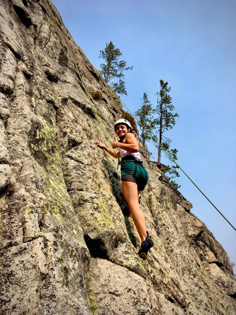 East Tracks Student Rock Climbing