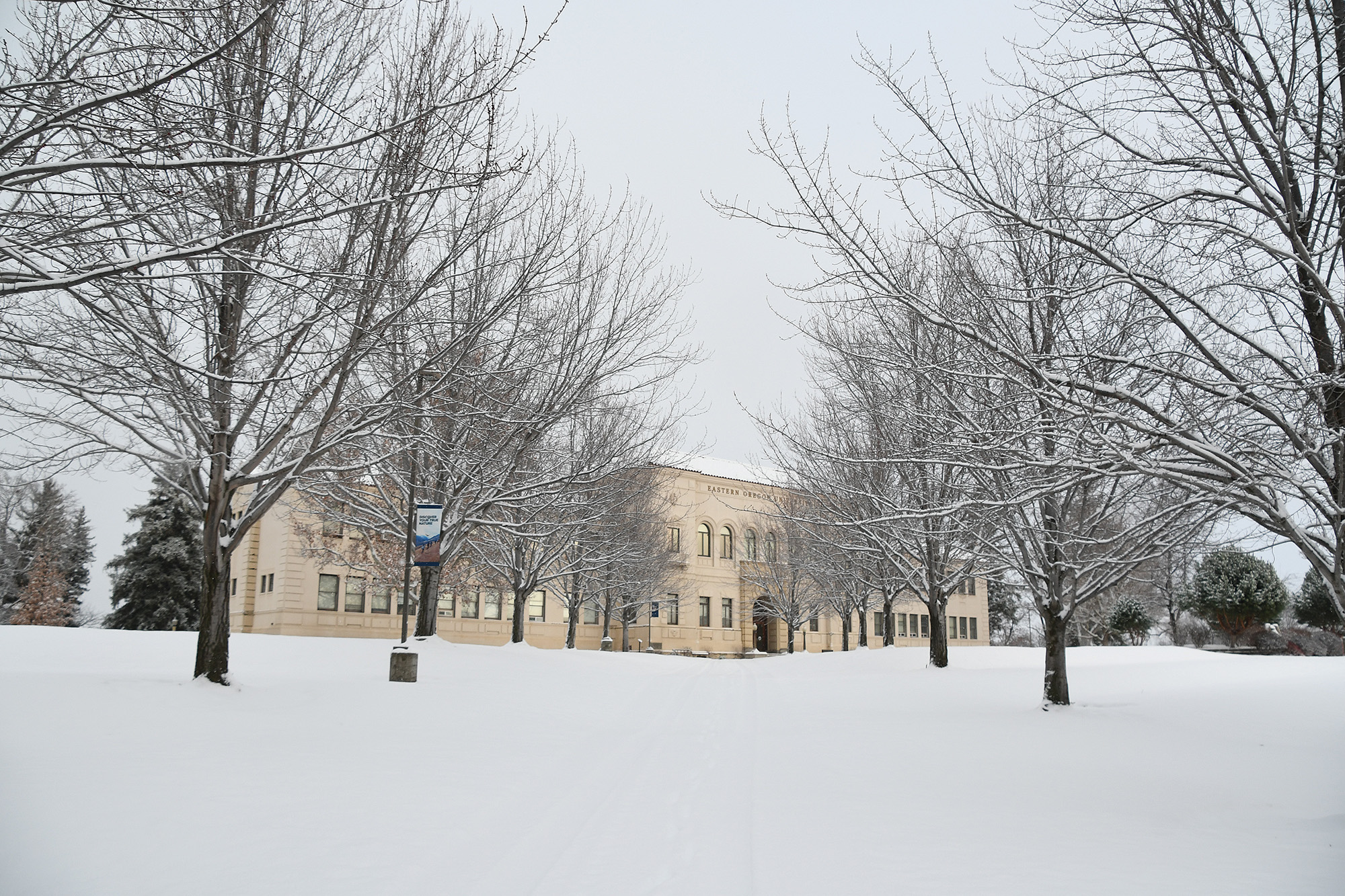 Inlow Hall in Winter