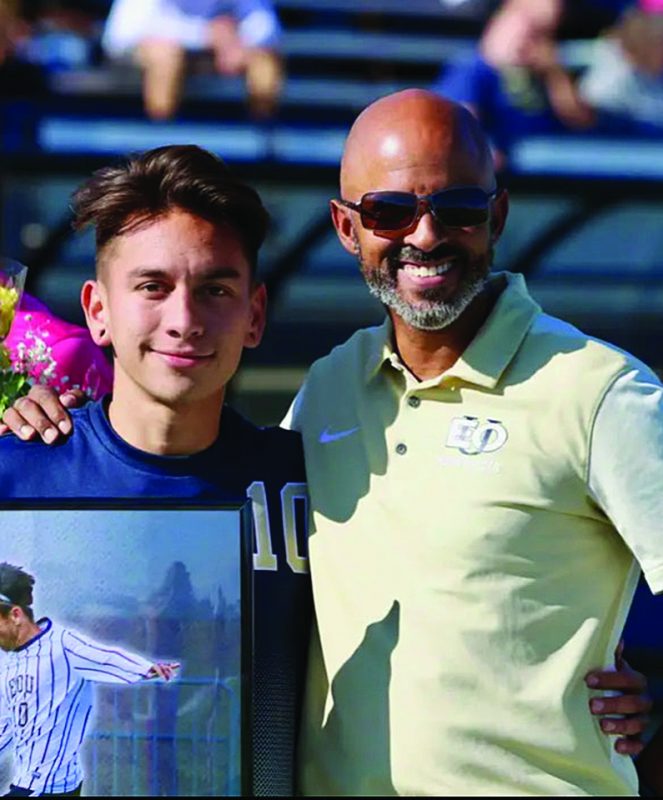 Jessy Watson, '21, EOU Head Men's Soccer Coach