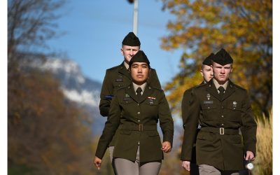 Veterans Day 2023 on the campus of Eastern Oregon University