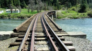 bridge over the wallowa river