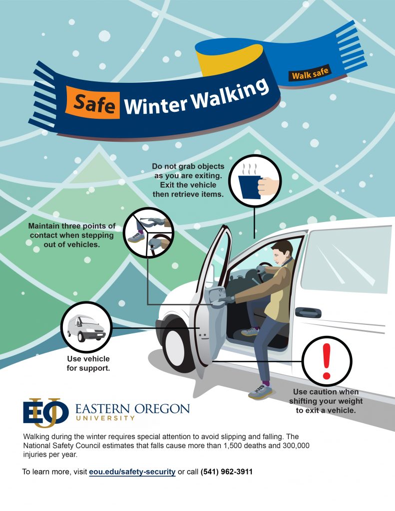 When exiting a vehicle, do not grab objects as you are exiting. Retrieve them after. Maintain three points of contact when stepping out of vehicles, and use caution when shifting your weight to exit.
