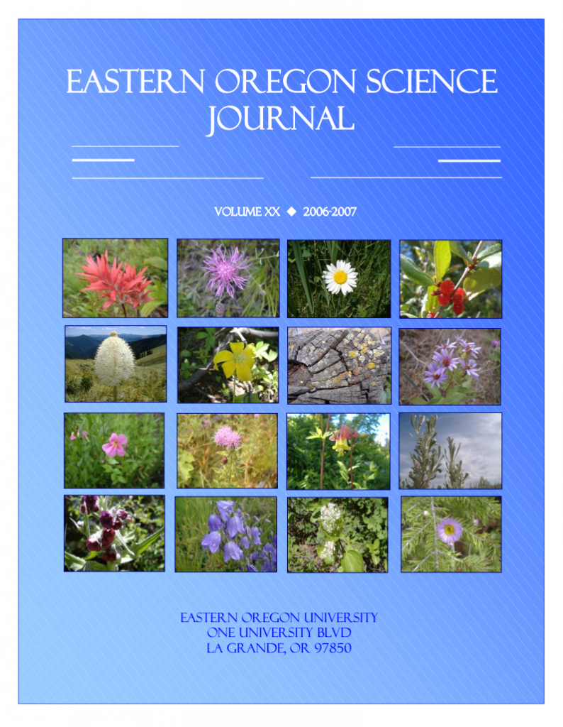 EOU Science Journal 2006-2007