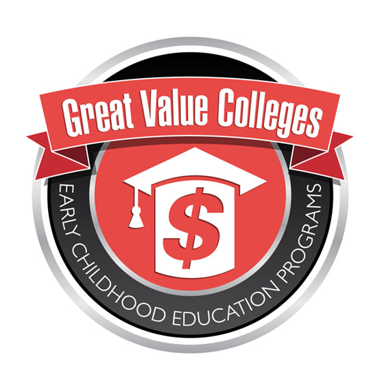 EOU is on Great Value Colleges list of Top 30 early childhood education programs