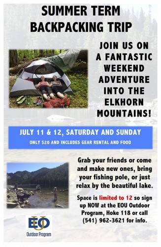 Summer Term Backpacking Trip to Elkhorns