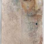 Erica Hitzman, "Spill 42365-26425," acrylic on canvas, 34” X 71”, 2015.