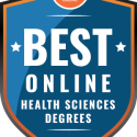 Graphic of EOU Award AC online best online Health Sciences degrees 2018-2019