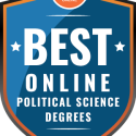 Graphic of EOU Award ac online best online political science degrees 2018-2019