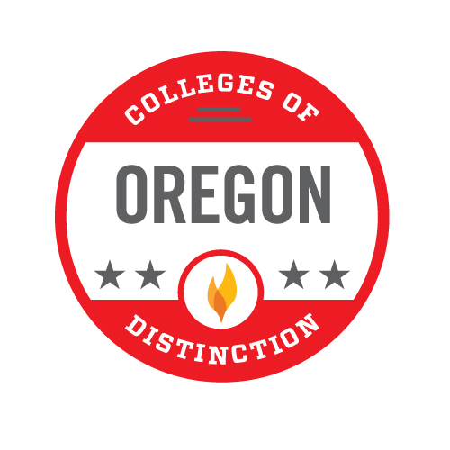Graphic of EOU Award colleges of distinction oregon