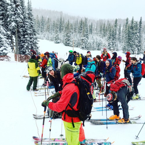 backcountry ski race EOBF 2018