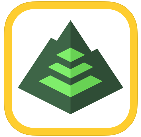 Gaia GPS app logo.