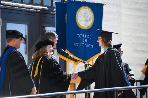 College of Education graduate in 2021