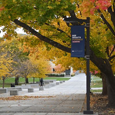 EOU Campus in the Fall