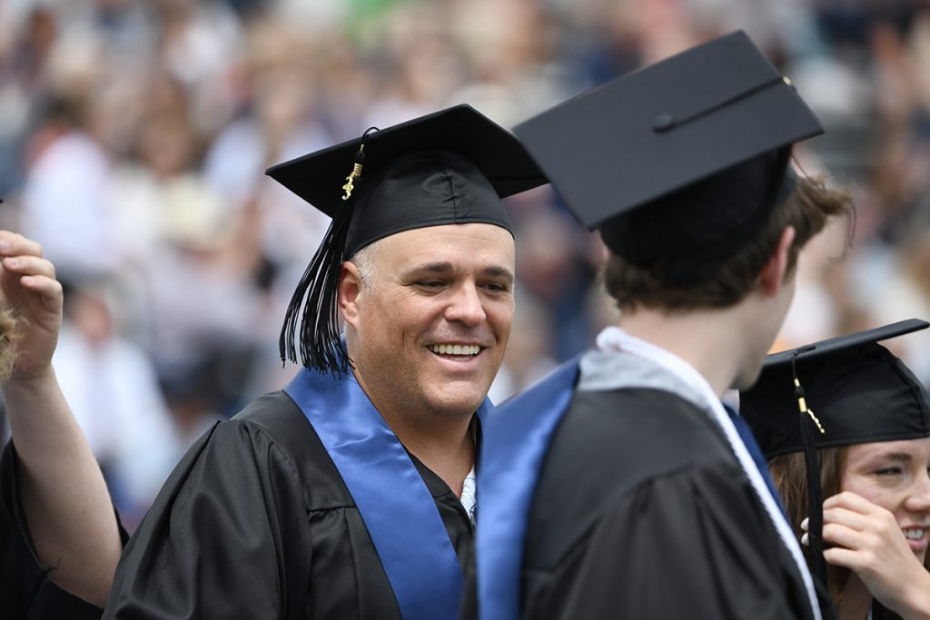 Chad Bowers at EOU Graduation 2023