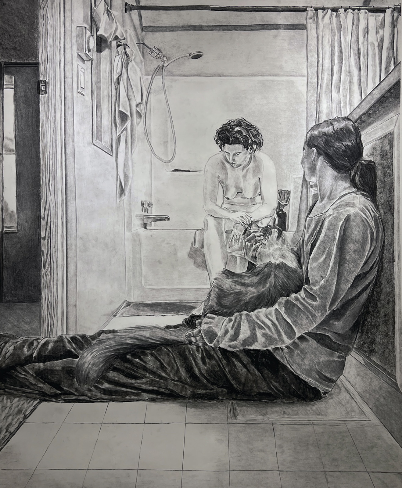 Student Art exhibited at Nightingale Gallery