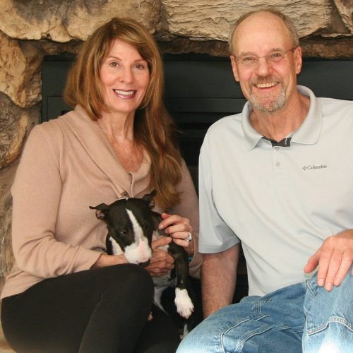 Stratton and her husband Marcus Watt