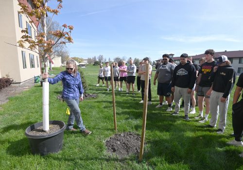 EOU Celebrates Arbor Day 2025 with Campus Tree Planting