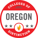 Oregon Colleges of Distinction 2025-2026 - 10 Years