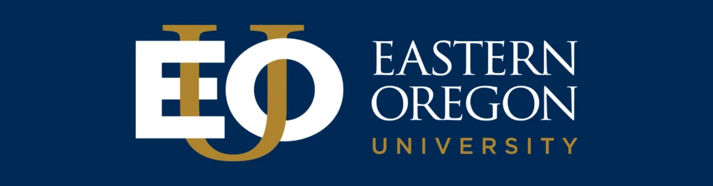 EOU logo on blue background