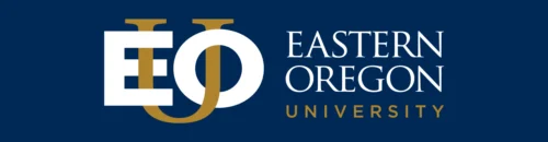 EOU logo on blue background