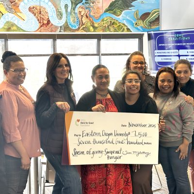STCU Donates $7,500 to Support Eastern Oregon University Food Pantry