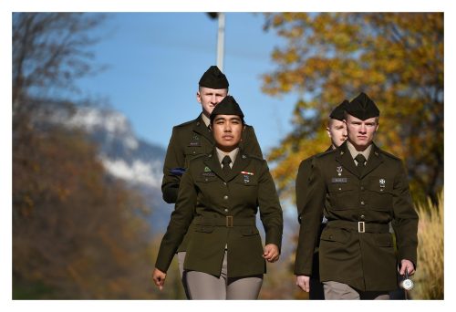 Veterans Day 2023 on the campus of Eastern Oregon University