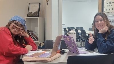 Students in the SSS Office