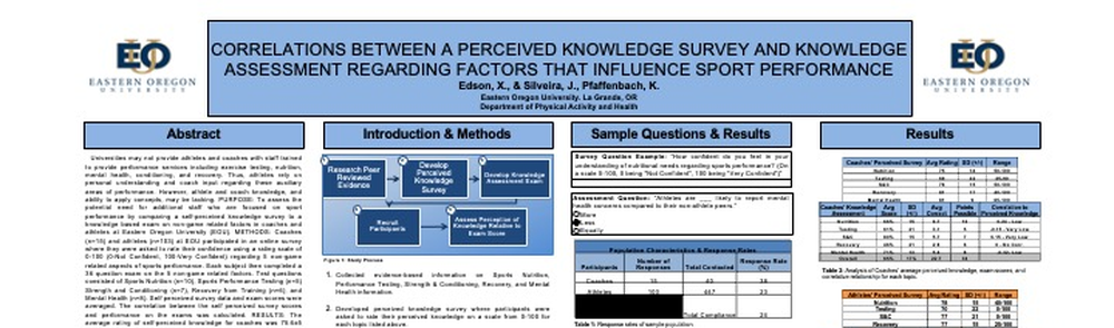 Coaching Knowledge and Performance Factors poster