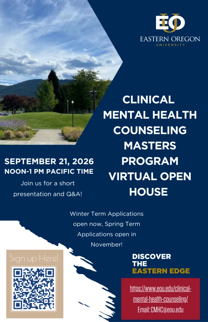 CMHC Virtual Open House flyer
September 21, 2026
Noon-1 P.M. PST