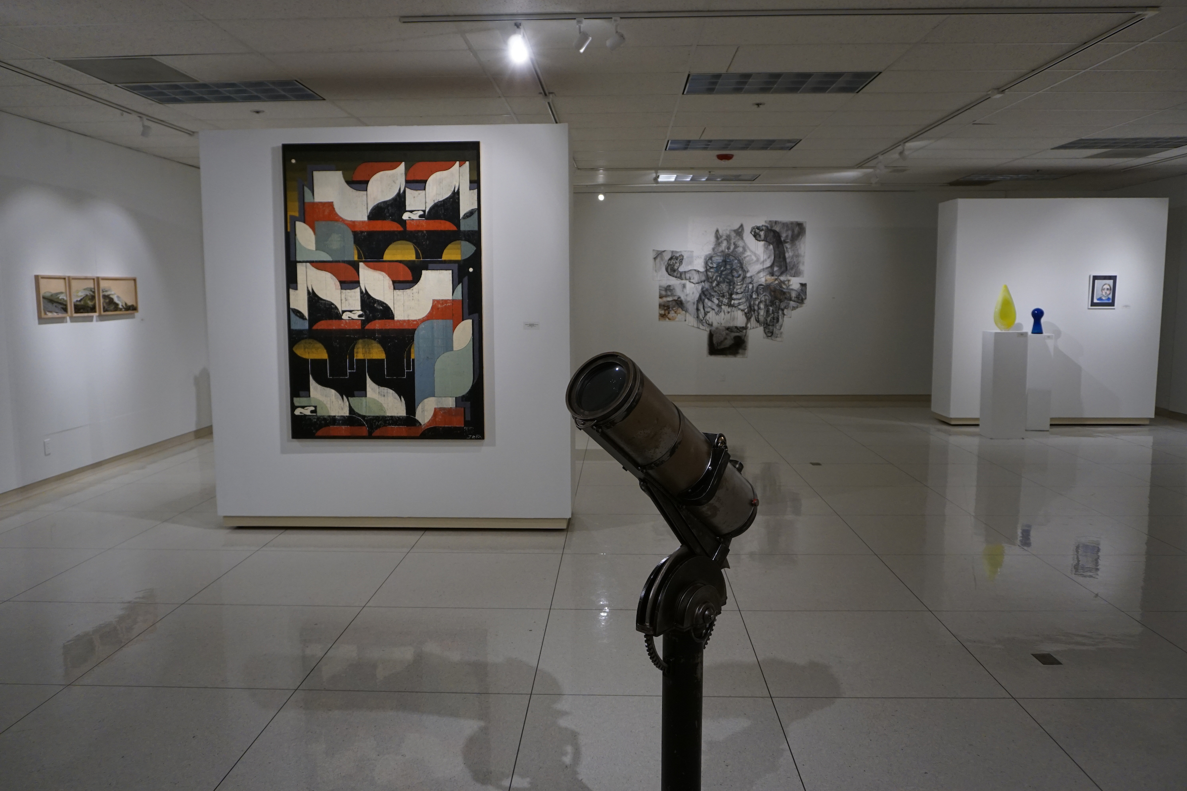 Nightingale Gallery Art Exhibit in Loso Hall