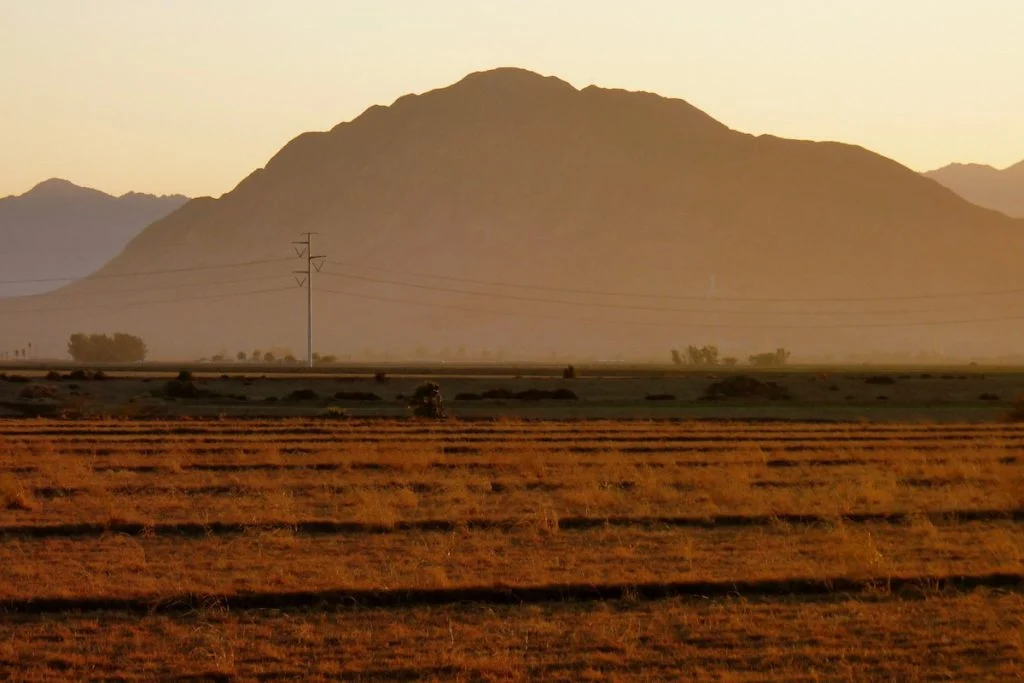 A landscape in eastern oregon
